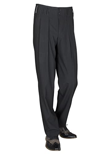 Pantalon large plissé de style rétro pour revivre les années 50