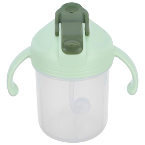 Beavorty Adult Sippy Cups for Elderly 300 ML Independence Sippy Cup with 2 Handles No Spill Handicap Cups for Adults Straw Cups Dysphagia Cups for Disabled Patients