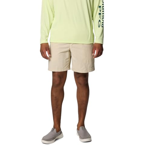 Columbia Mens PFG Backcast IV Quick Dry Swim Shorts, Fossil, Large x 8
