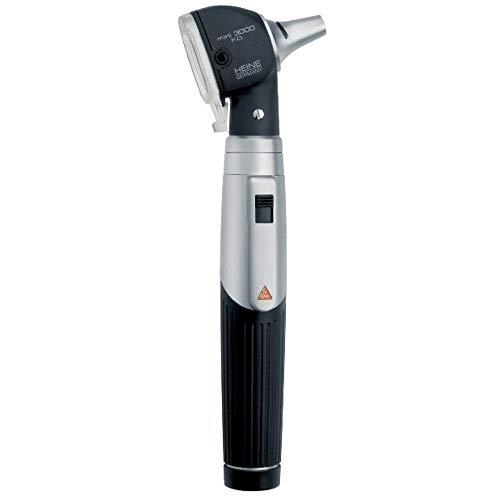 Otoscopio Heine Mini 3000 en funda rígida para evitar averías en visitas médicas a domicilio