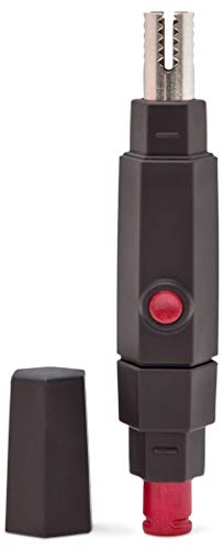 Tondeuse manuelle pour poils de nez avec lames rotatives acier inoxydable Seki EDGE SS-909