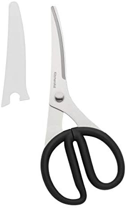 KitchenAid Universal Bent Shears, 8.66-Inch, Black