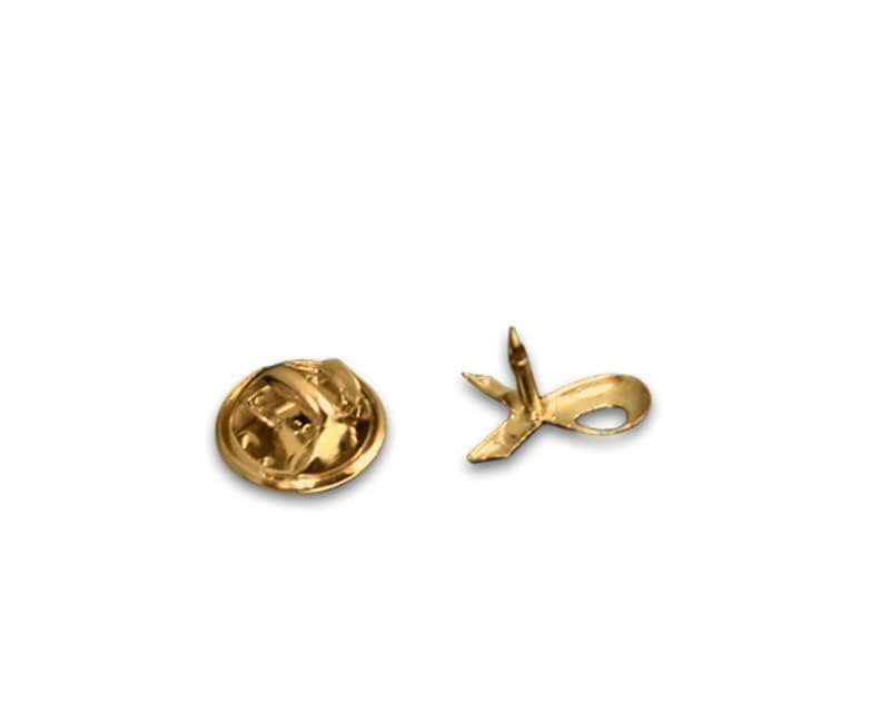 Image of 1 /2 /5 /10 /25 /50 /100pcs Satin Awareness Ribbon Pins (Pick your color), for Cancer & Disease Awareness, Bulk Quantities for Fundraising, Events, Gift Giving