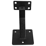 Installation facile à faire soi-même : le support de main courante droit et le support mural pour rambarde sont conçus pour une installation pratique, permettant aux utilisateurs de les fixer solidement aux murs sans outils spéciaux, support de main courante en acier inoxydable, supports de main courante d'escalier