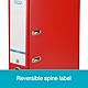 Elba Premium Akten-Ordner A4, smart Pro plus, 8 cm breit, Kunststoff Ordner, rot, 1 Stück