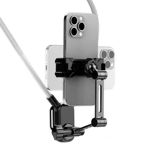 Soporte de cuello para telefono celular que elimina vibraciones en grabaciones POV