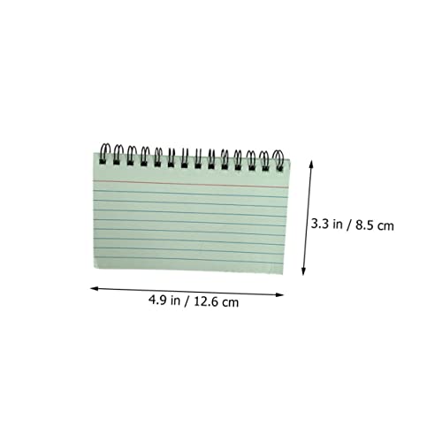 Bloc-notes portable déchirable 5 couleurs avec couverture de protection en plastique souple - 2