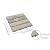 WPC Patio Deck Tiles,DIY Interlocking Decking Tiles, Floor Tile,Water Resistant Indoor Outdoor (9, 3D Organic White)