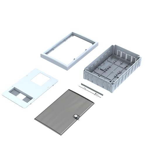 Sayaç Kutusu 9 Sigortalı Monofaze/Trifaze Sıva Altı Sayaç Kutusu IP40 25 x 37.5 x 12.6 cm POLİ 101