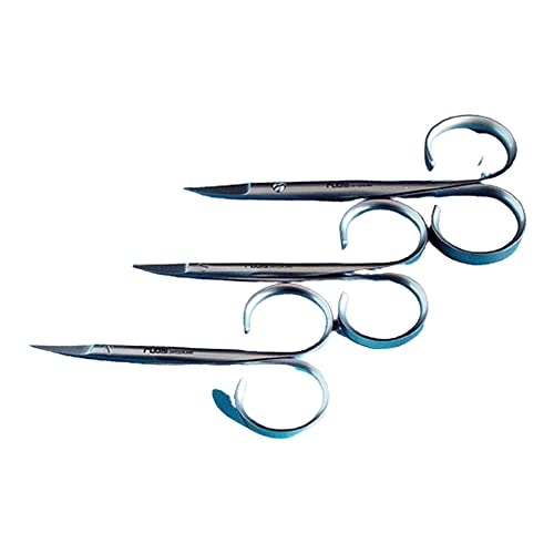 EMS 78180-1C2 Rubis Model 1C200 Micro Scissor, 146 mm Height, Stainless Steel