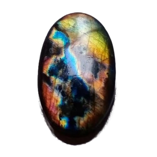 Labradorite naturelle vrac 41x22mm sans éclats extérieurs pour bague DIY