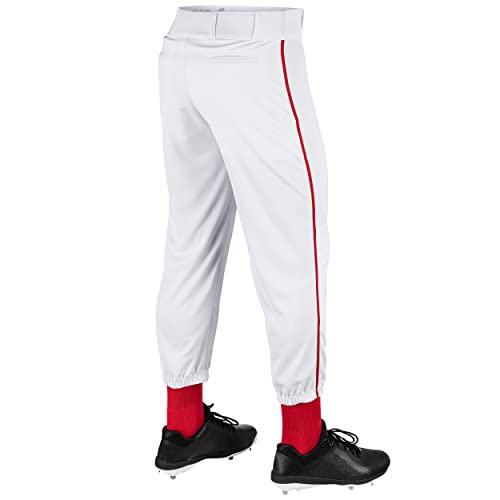 CHAMPRO Classic Baseball Pants + Traditional Fit + Adult Players + Game Day + Comfortable Sliding Protection + 32x32 + T