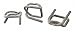 Strapping Buckle, 3/4 in, PK1000