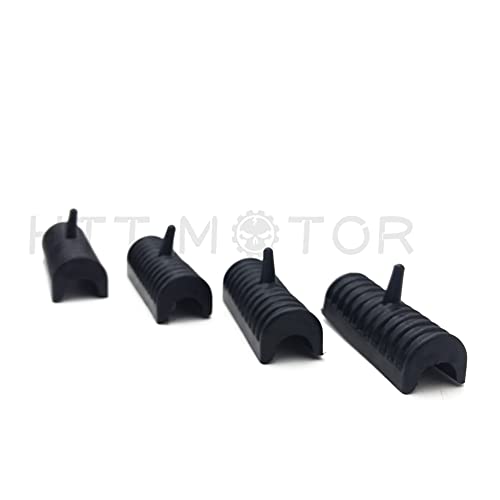 Cojines de soporte de caucho para alforjas rígidas compatibles con H-D Touring Road miniatura 4