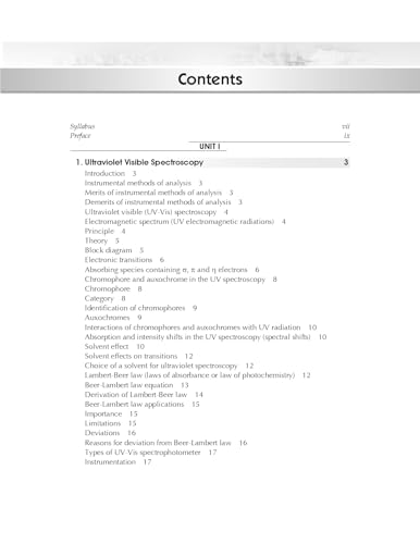 Image of Textbook of Instrumental Methods of Analysis Theory and Practical | Course Codes: BP 701T and BP 705P - 2026