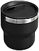 STANLEY Stay-Hot Stacking Camp Cup 10 oz | Press In Drink Through Lid | Cup for Coffee, Tea and Drinks | Insulated Stainless Steel Coffee Mug | BPA-Free | Black 2.0