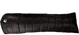 saco dormir quechua s0 ultralight  alvivo Ibex Travel Loft 200 Quechua - Saco de dormir (230 cm), color negro y rojo