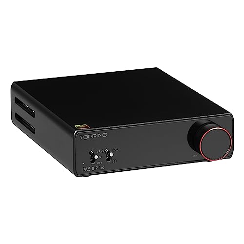 Image of KGUSS Topping PA5 II Plus Power Amplifier 140W x 2 Class D Fully Balanced AMP TRS /RCA Input 12V Trigger Stereo Home Audio Amplifier(Black)