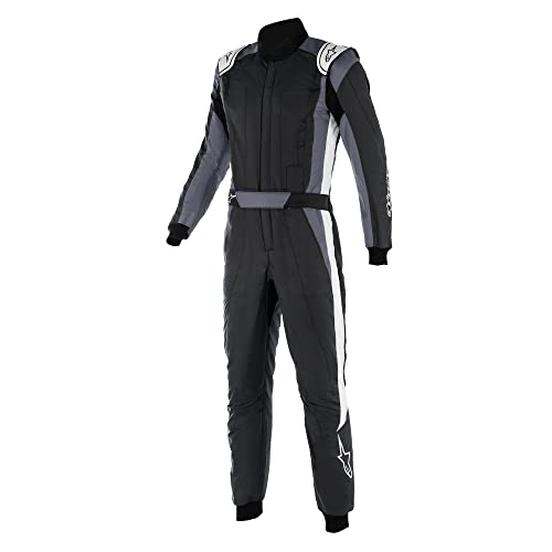 Alpinestars GP Pro Comp V2 Driving Suit Multi Layer FIA8856-2018 - size 64 - Black/Asphalt/White (3352022-1128-64)