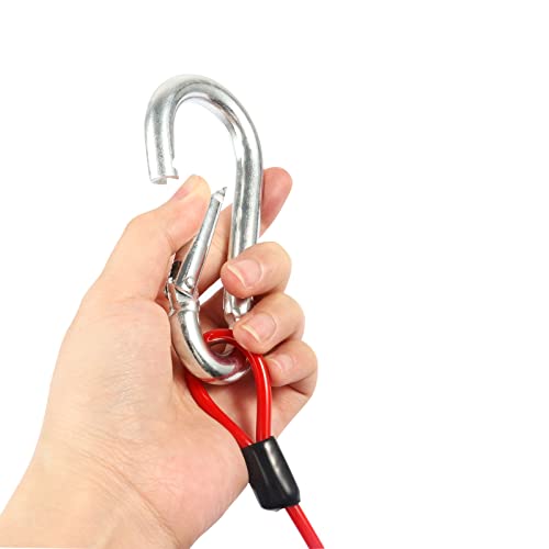 Fizlig 6 Foot Breakaway Trailer Cable - Trailer Brake Safety Cable Spring Towing Coiled Wire For Rv Trailer Emergency Camper (1 Pack) #TOP3