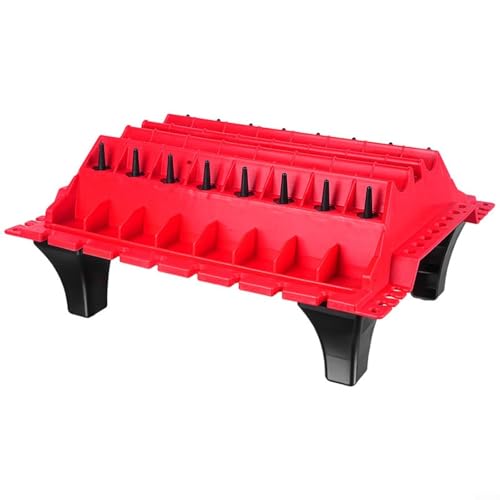 Caja de herramientas para moto con compartimentos para desmontaje culata 2
