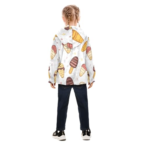 GuoChe Ice Cream 3_3 Kids Sherpa Jacket4