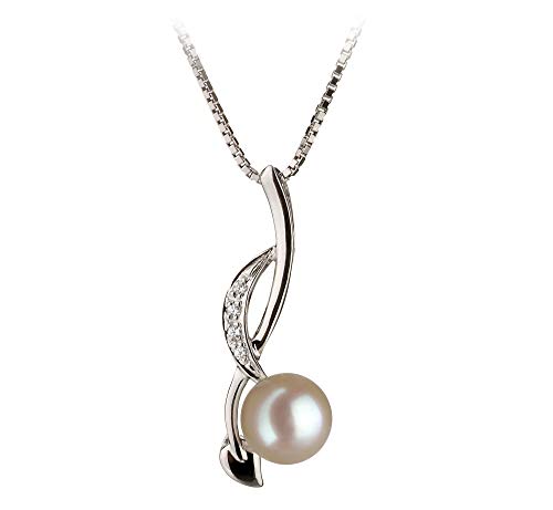 Diana White 6-7Mm Aa Quality Japanese Akoya 925 Sterling Silver Cultured Pearl Pendant For Women #TOP20