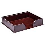 Dacasso Leather Conference Pad Holder, Chocolate Brown (A3480)