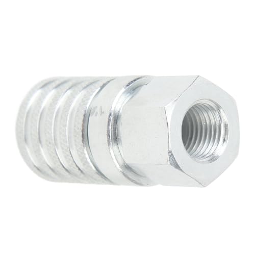 PD-Stahl-Testanschluss der Serie PD242, Schnellkupplung für Diagnosegeräte mit Innenrohrgewinde, 1/8 Zoll Körpergröße, 1/4 Zoll - 18 NPTF-Gewindegröße, 2,12 Zoll Länge