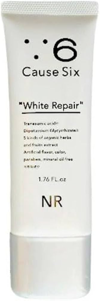 Cause Six White Repair 50g ✖️ 4本 Amazon.co.jp: Causesix White Repair コーズシックス ホワイトリペア