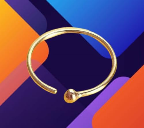 Ringe rtNOSE PIN/Nasenstecker/Echtgold 585 / Piercing/Maße 0,6 x 10 mm/Online Schmuck Shop preiswert kaufen/modern / 46007-10