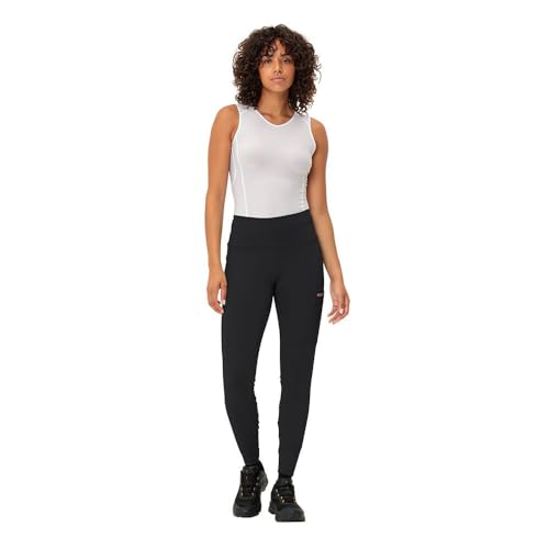 VAUDE Wanderhose Damen Scopi Tights II, wasserabweisend, Black/Black, 44 – Ansicht 7