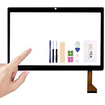 for 10.1 Inch Zonko K105 Tablet PC Front Outter Touch Screen Panel Digitizer Sensor Glass Replacement Phablet Multitouch BlackBigger Size