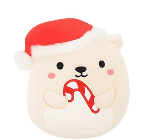 Squishmallows Officially Licensed Kellytoy Christmas 2025 Squad Plush -Squishy Stuffed Animal Toy - Gift for Kids, Girls & Boys - 8 Inch (Brooke Bear)