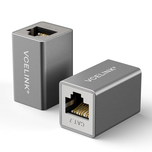 Amazon | VCELINK Cat7 lanケーブル 延長コネクタ メス‐メス Cat7