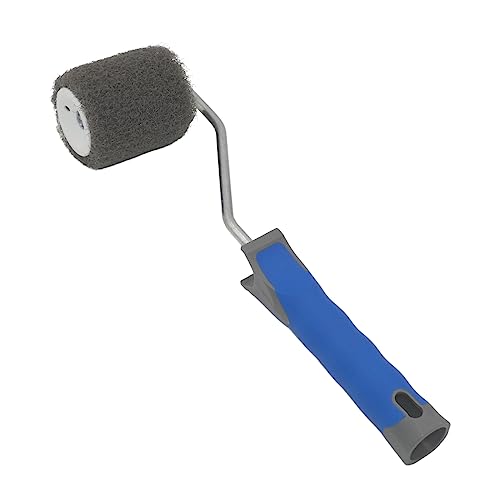 DEWEPRO Coating Roller for Putty – Rolling Spatula – 80 mm Wide – Special Roller for Pasty Fillers – Precise Application in Corner Areas Possible