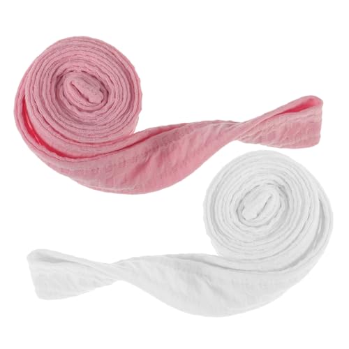 FRCOLOR 2pcs Bathrobe Straps Flannel Robe Belt Replacement Soft Hotel Towel Belt Women Adjustable Waist Straps