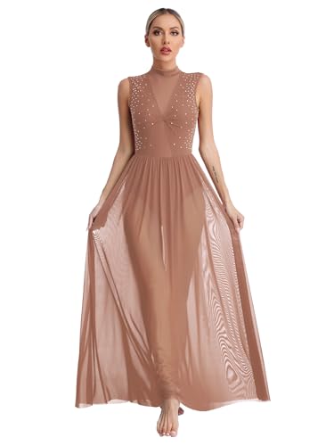 Robe danse lyrique extensible pour éviter les sous-vêtements visibles