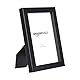 Amazon Basics Rechteckig Fotorahmen, 2 Stück, Schwarz, 13 x 18 cm