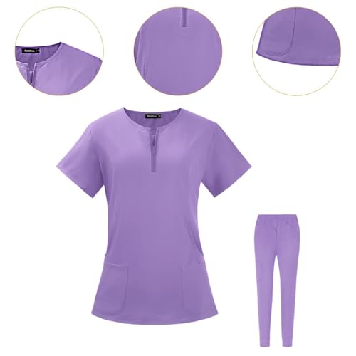 Uniforme infirmière ensemble complet pantalon vêtements travail XL