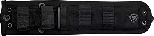 Hunting Knife Fixed Blade Ex F01 5 5 In Drop Point Scales, Black, One Size (35179) #TOP1