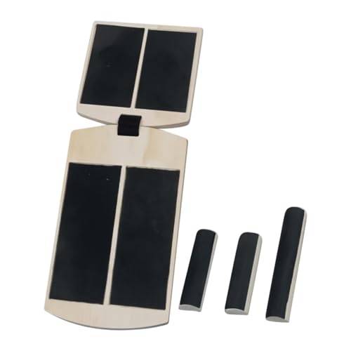 Bordo antiscivolo per rinforzare la caviglia, bordo di equilibrio in legno, accessorio per l'equilibrio di allenamento, tavola di equilibrio professionale, tavola di allenamento di stabilità, tavola