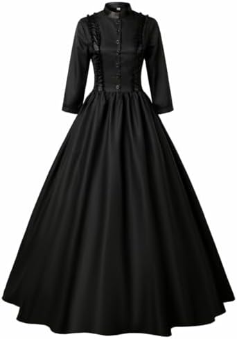 Victorian Dress Renaissance Gothic Vampire Dress Medieval Wedding...