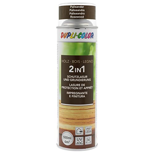 DUPLI-COLOR 391538 Holzschutzlasur Spray Palisander 500 ml