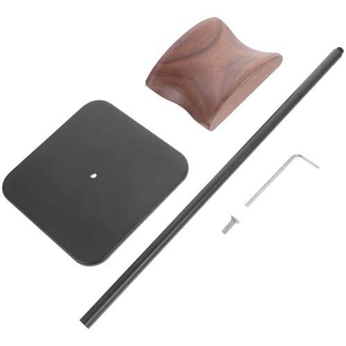 IDEANATEGRATE ヘッドホンサポートスタンド ヘッドセットハンガー アルミニウム合金製 黒色 ポリッシュ仕上げイヤホン傷つけない 卓上やカフェの使用に最適なヘッドホンラック（Amazon）