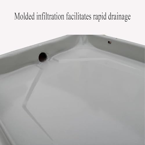 Indoor Air Conditioner Condensate Drain Pan - AC Drain Pan with Drain Kit, Mini Split & Window Air Conditioner Accessories for Leak Prevention & Easy Maintenance