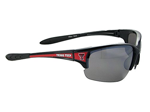 Texas Tech Red Raiders TTU Black Red Elite Mens Sunglasses S7JT