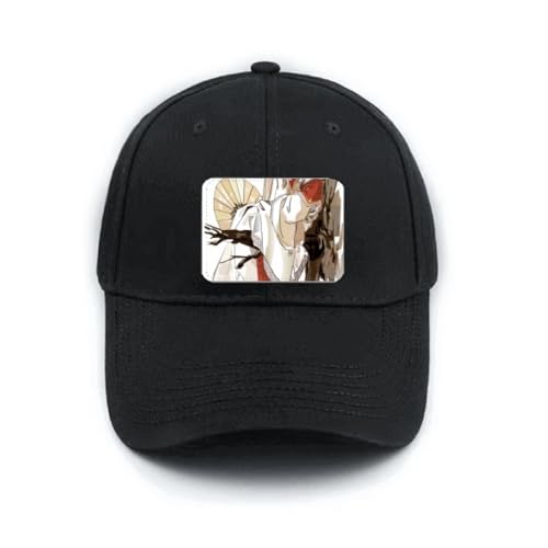 Casquette de baseball noire style urbain au motif homme archaïque pour le quotidien