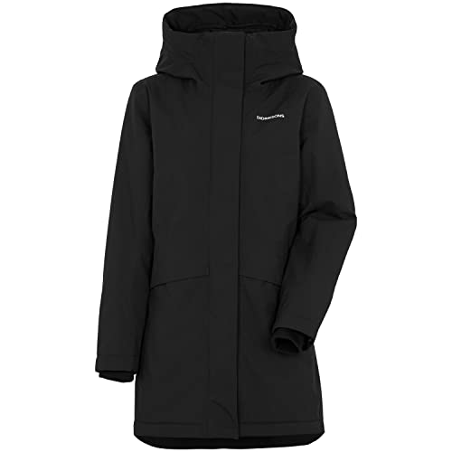 Preisvergleich Produktbild Didriksons Damen Winterjacke Cajsa Parka 4 Black schwarz - 48