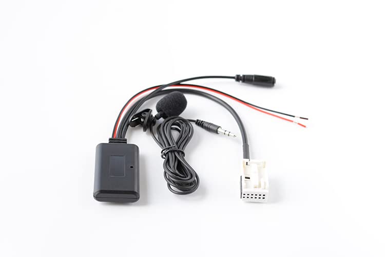 Car Bluetooth AUX Adapter Wireless Audio Phone Call Hands Free